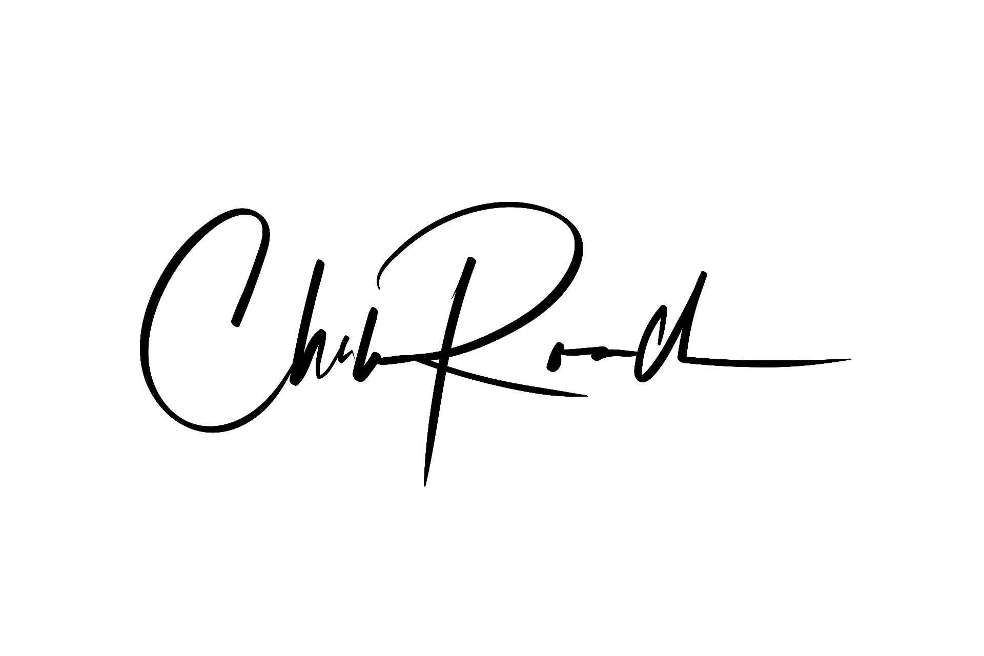 Charles Roach signature